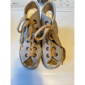 Fly London Leather Gladiator Wedge Sandals